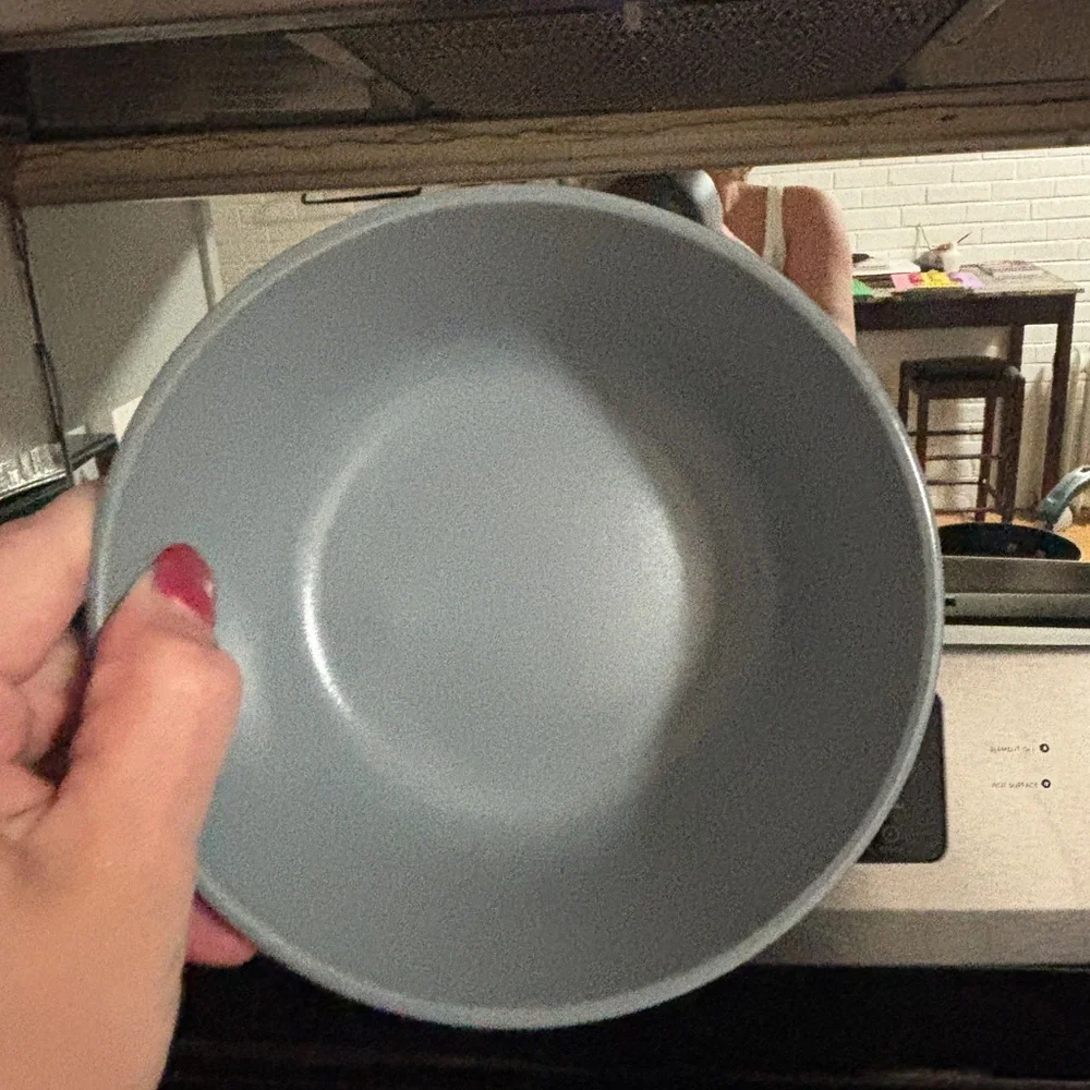 IKEA Stoneware Gray Plate
